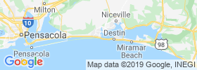 Fort Walton Beach map